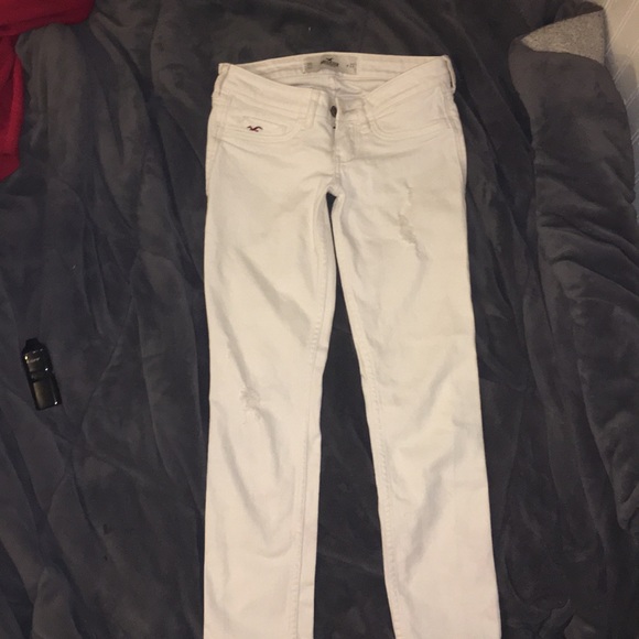 Slightly white ripped jeans - Picture 2 of 5